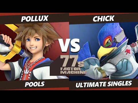 77s FM9 - Pollux (Sora) Vs. Chick (Falco) SSBU Ultimate Tournament