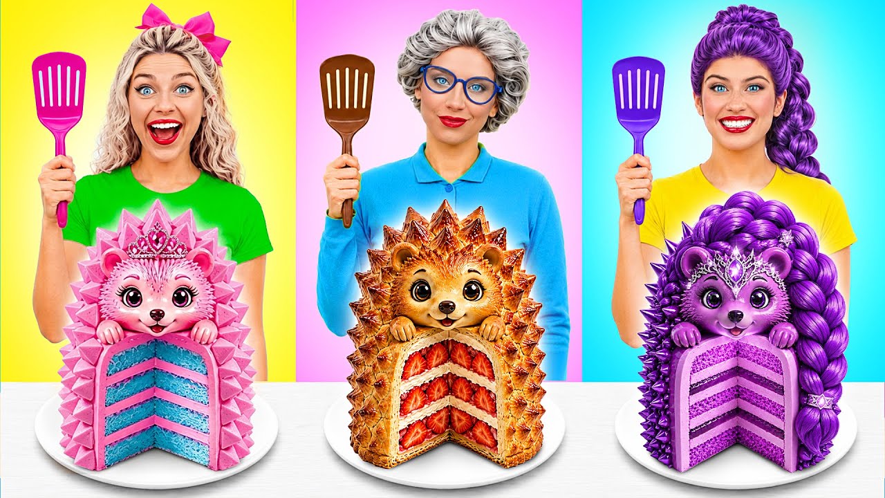 Barbie vs Rumi vs Grandma Cooking Challenge | Delicious Recipes by Multi DO Challenge