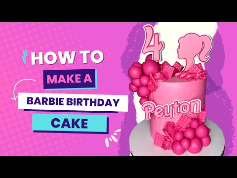 How to Make a Barbie Cake | Cake Queen Tanya