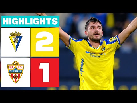 CÁDIZ CF 2 - 1 UD ALMERÍA I HIGHLIGHTS LALIGA HYPERMOTION