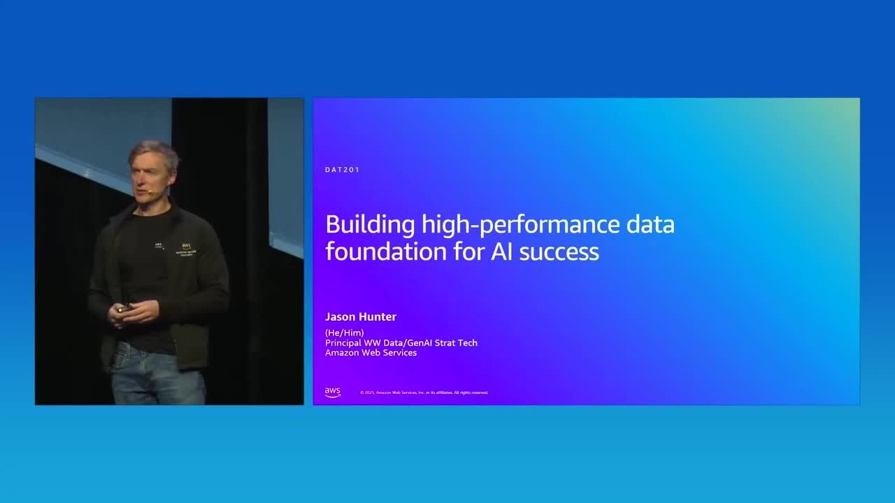 AWS Summit Sydney 2025: High-performance data foundation for AI success