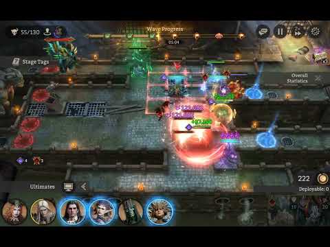 Malrick Trials | Level 4 yellow | rockfall + healing iralda | Watcher of realms 