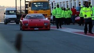preview picture of video 'Trackside at Ferrari Day, Kyalami 2013 - Sights and Sounds'