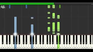 The Gunner's Dream - Pink Floyd | Adelina Piano synthesia tutorial