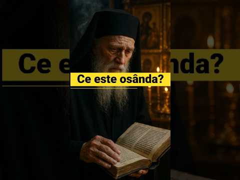 Ce înseamnă osânda în fața lui Dumnezeu | Adevărul cutremurător din limbajul Bisericii