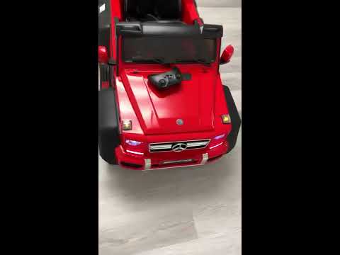 Mercedes G63 6X6 ride on power wheels for kids 2 seater