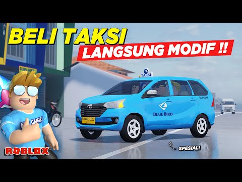 MODIFIKASI TAKSI FULL INTERIOR !! REVIEW CDID VERSI REALISTIS - Roblox Indonesia Driver