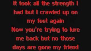 Nicole Scherzinger ft. Dave Aude - Don't hold your breath (lyrics)