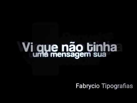 MC Jonas B  °•Hoje Eu Acordei•° (Tipografia)❤