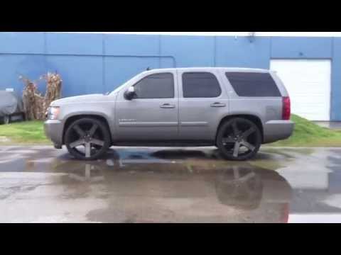 Chevy Tahoe Dropped 26s Dub Ballers 2/4 Maxtrac Suspension Reklez