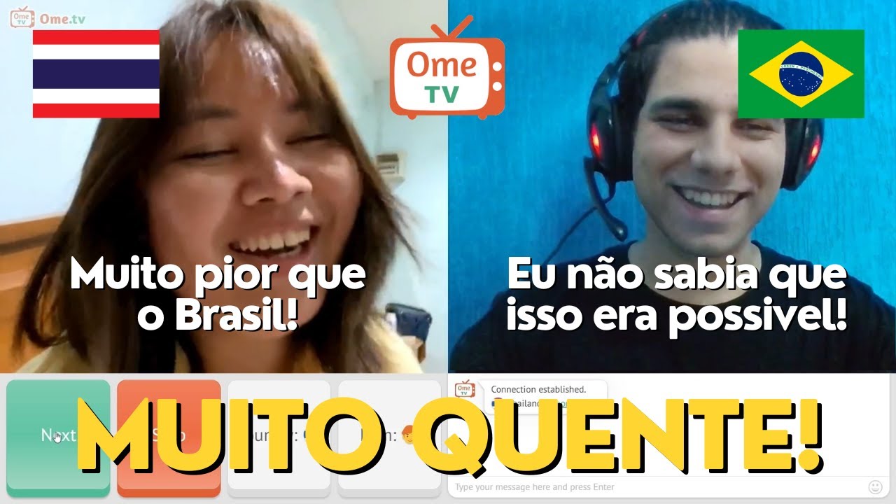 Conversando no OmeTv com uma Tailandesa: Você Não Vai Acreditar no que Ela Falou! Impossivel!