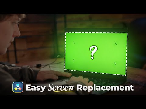 Master Screen Replacements in DaVinci Resolve (Planar Tracker)