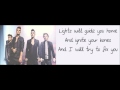 Fix You - Union J (Live Show 6) Lyrics 