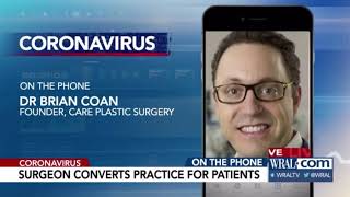 Dr. Coan Discusses Impact of COVID-19 with WRAL News
