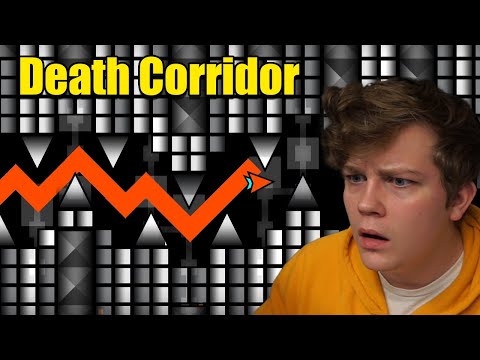 [EXCLUSIVE] Trying DEATH CORRIDOR By Kaotik and IcedCave [OLD IMPOSSIBLE LEVEL] - Geometry Dash 2.1