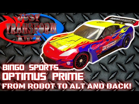 JUST TRANSFORM IT!: Transformers/Bingo Sports Optimus Prime
