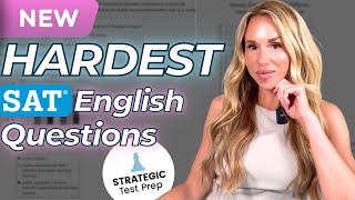 Hardest New SAT English Questions Explained