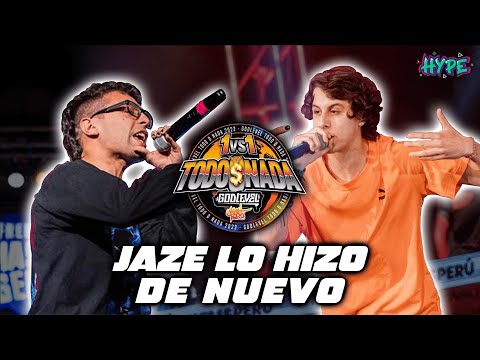 JAZE vs TEOREMA l MINUTAZO DE JAZE l GOD LEVEL TODO O NADA