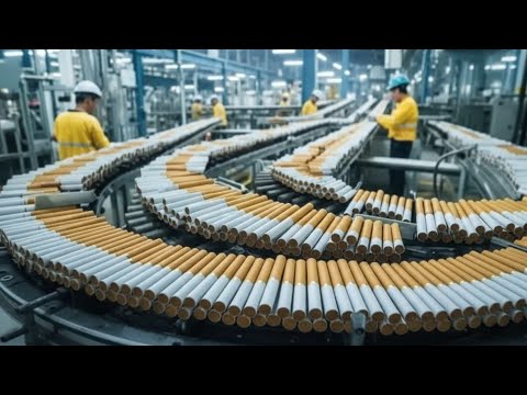 How Cigarettes Are Manufactured | Modern Factory Process