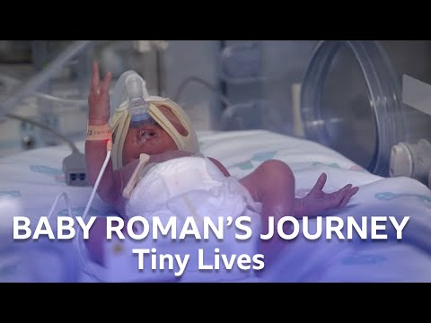 Premature Baby Roman Is Struggling To Breathe | Tiny Lives | BBC Scotland