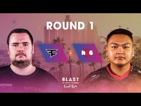 BLAST Pro Series Los Angeles 2019 - Front Row - Round 1 - FaZe Clan Vs. NRG