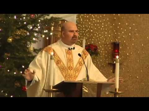 Homily- January 12, 2014- Baptism of Christ- Mass at St. Augustine's- Father Vogel