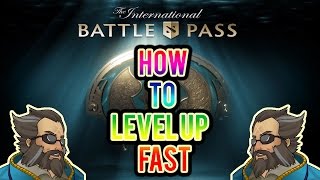 Ti7 Battle Pass - Fastest Way To Level Up! Tips and Tricks Getting To Level 300!!