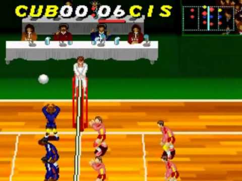 Dig & Spike Volleyball Super Nintendo