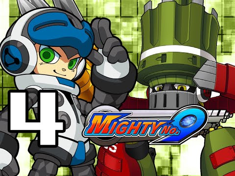 Mighty No. 9 Playthrough (No Commentary) Part 4:Battalion
