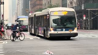 MTA Bus | 2012 NOVA LFSA On The M31 @ W 57TH Street & Broadway 