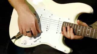 Video thumbnail for Fender Squier Bullet Strat RW Arctic White by MusicStoreTV
