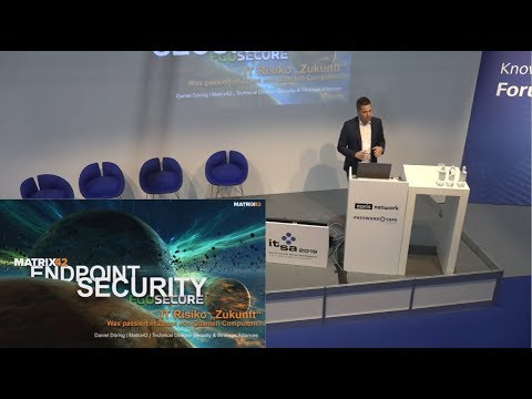 it-sa 2019 Vortrag - IT Security in Zeiten von Quantencomputer - Daniel Doering - Matrix42 AG