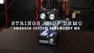 Video thumbnail for STRINGS SHOP DEMO : EMERSON CUSTOM PARAMOUNT MK II by Strings Shop