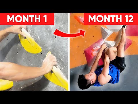 What 1-Year Bouldering Progression Looks Like (From Beginner)