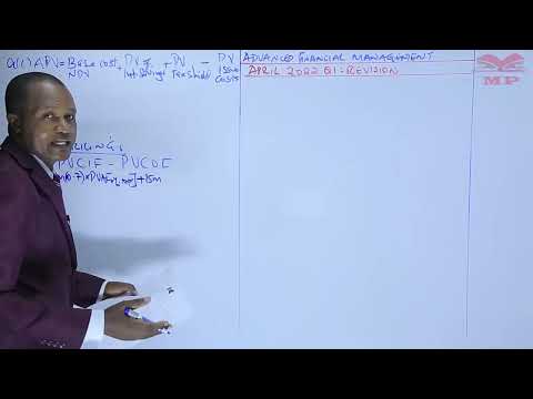 THE ADJUSTED PRESENT VALUE