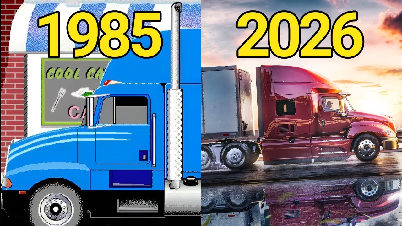 Evolution of Truck Simulator Games (1985-2026)