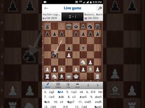 GM Maxime Vachier Lagrave vs GM Marin Bosiocic