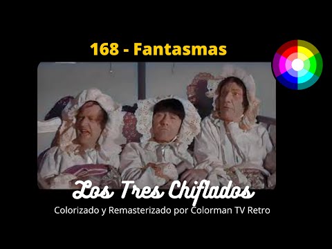 168 Los Tres Chiflados, Fantasmas - 1956 (Audio Latino) REMASTERIZADO