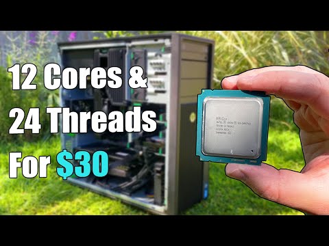 12 Cores & 24 Threads For $30 - "Maxing Out" an HP Workstation PC For Gaming