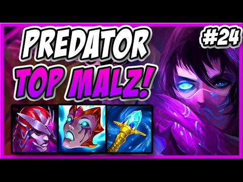 MALZAHAR TOP TO DIAMOND (PART 24 PREDATOR IS BROKEN?) | Malzahar Guide S12 - League Of Legends