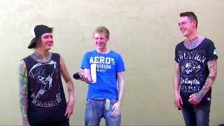 Asking Alexandria Interview #4 Ben Bruce & James Cassells UNCUT 2015 video