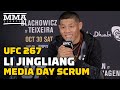 Li Jingliang Responds To Khamzat Chimaev: 'Let's See Who Eats Who' | UFC 267 | MMA Fighting
