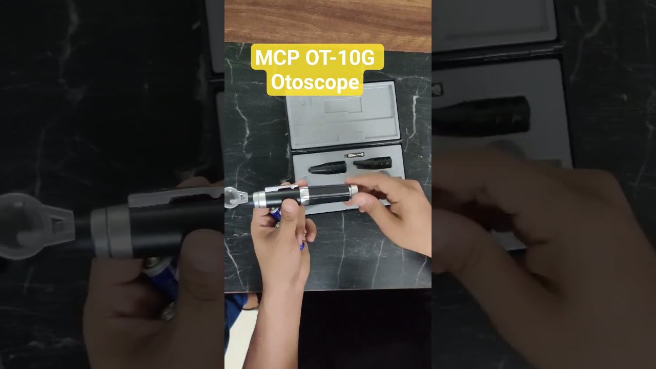 MCP OT-10G Otoscope - Ear Scope with Light, Fiber Optic Otoscope #unboxing #otoscope