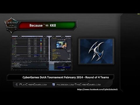 CyberGames DotA February 2014 - Semi Final - Because vs KK8