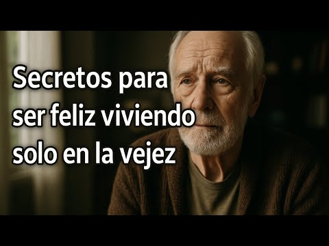 Cómo Ser Feliz Viviendo Solo Después de los 60 🕊️ | Lecciones de Paz Interior