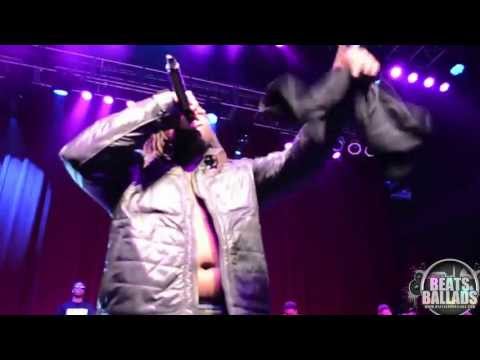 Fat Trel Performs at the District Affiliates' Underground Kingz Benefit Concert at The Fillmore