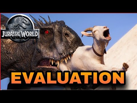 Dinosaur Eating Goat😱