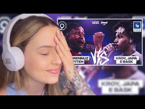 🔥PEGOU FOGO🔥 JHONNY, BRENNUZ E GRAFITEH X KROY, BASK E JAPA | BDA 9 ANOS | REACT Anna Caleg