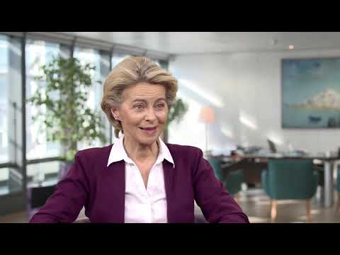President Ursula von der Leyen EU debates recovery and resilience plans after pandemic