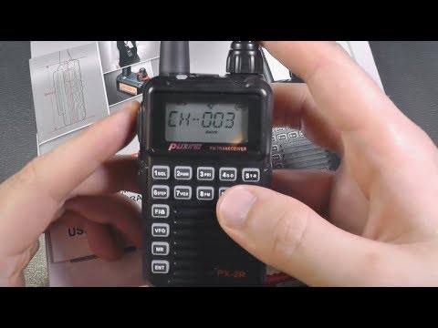Рация Puxing PX-2R+ обзор, комплектация, регистрация радиостанции